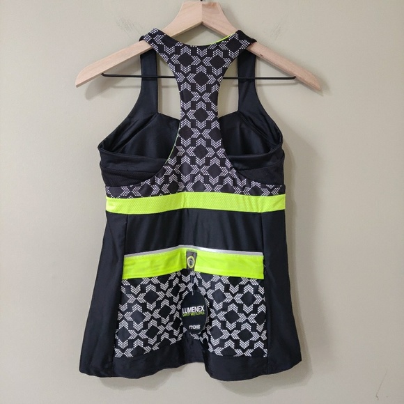 Moxie Cycling Hi-Visibility Tank - Size M - Picture 3 of 8